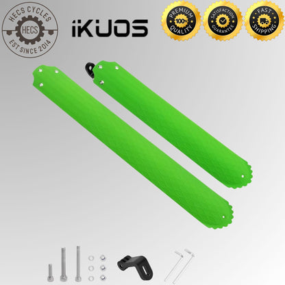 Foldable Bicycle Roll-Up Mudguard Adjustable Front Rear Fender for 14–22 Inch Bikes Bicycles