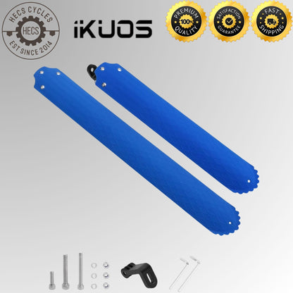 Foldable Bicycle Roll-Up Mudguard Adjustable Front Rear Fender for 14–22 Inch Bikes Bicycles