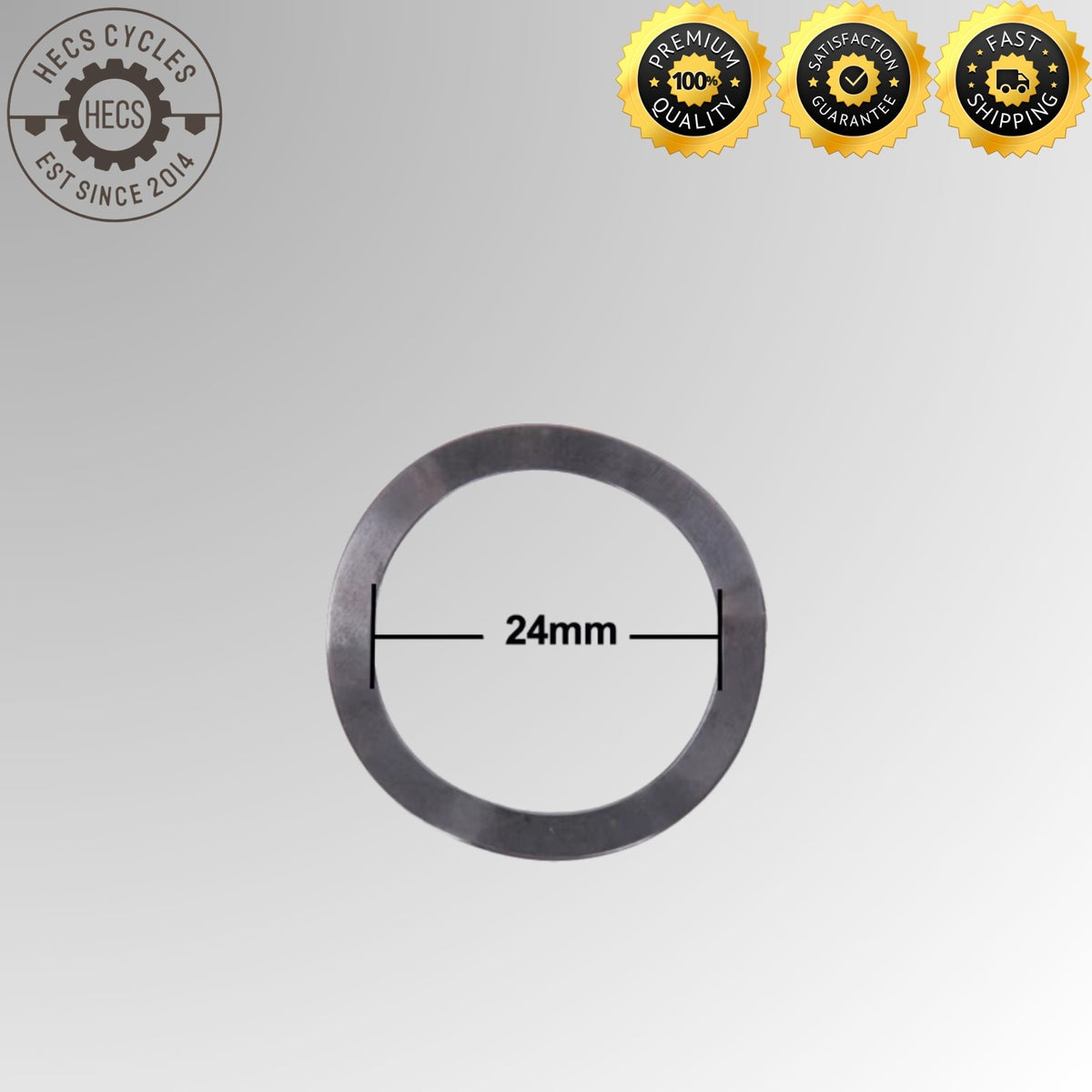 Bicycle Bottom Bracket Wavy Wave Washer Spacer 22mm 24mm 30mm Crankset Spindle Adapter for Sram Mountain Road Bike Bicycle
