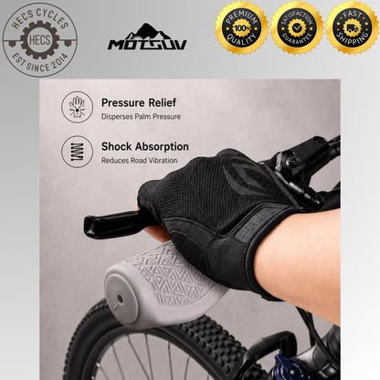 Bicycle Handlebar Grips Ergonomic Soft Rubber Anti-Slip Lock-On MTB Mountain Bike Cycling Grips