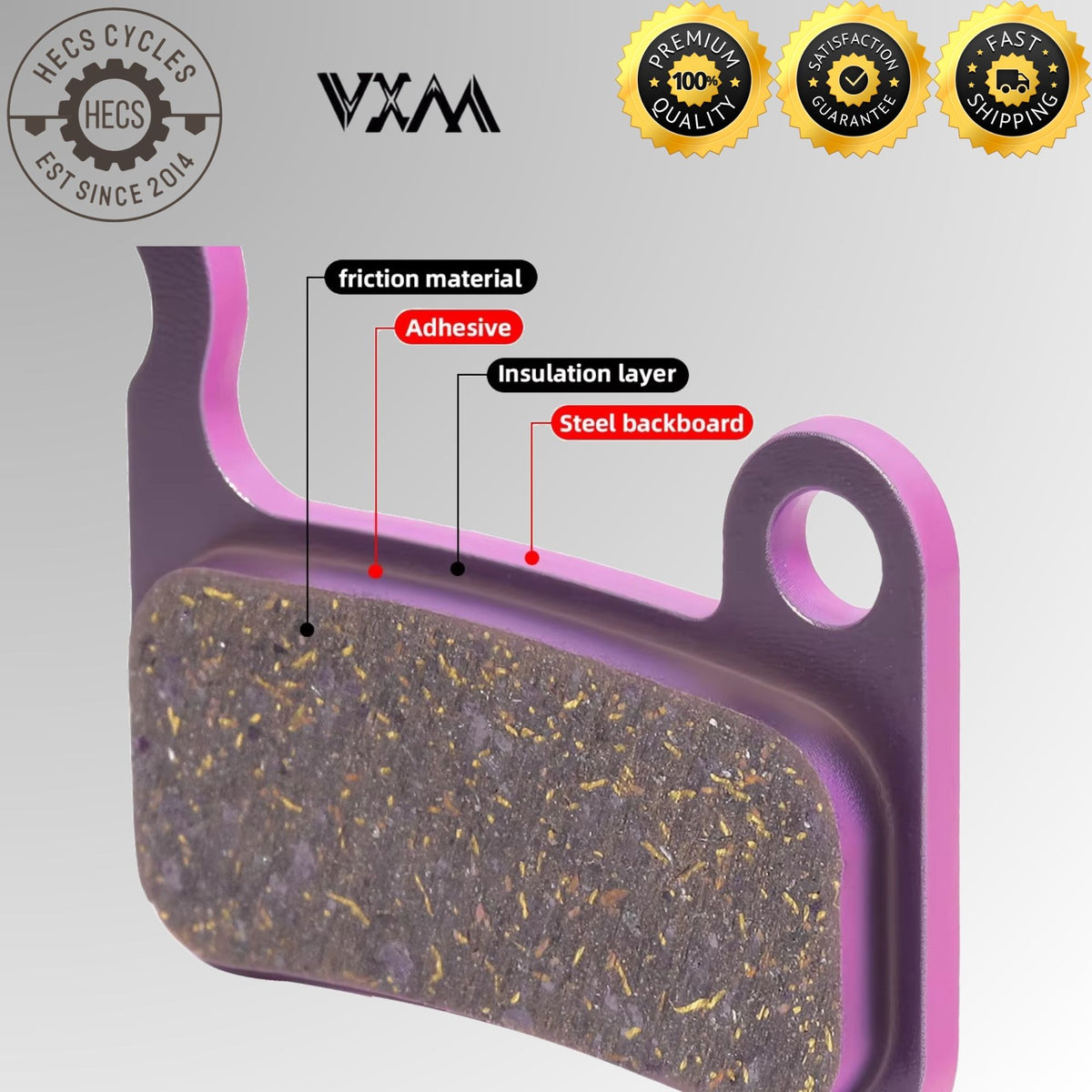 Bicycle Disc Brake Pads Carbon Ceramic Fiber for Shimano SRAM Hope Magura MTB Mountain Bike Disc Brakes