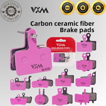 Bicycle Disc Brake Pads Carbon Ceramic Fiber for Shimano SRAM Hope Magura MTB Mountain Bike Disc Brakes