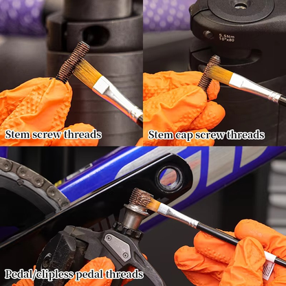 LEBYCLE Bicycle Anti Seize Compound Grease Waterproof Anti Rust Lubricant for Pedal Crank Bolts Threads Bike Maintenance
