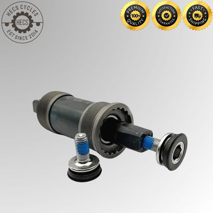 2 Pieces M8 Bicycle Crank Arm Bolts Hex Head Waterproof Axle Screws for MTB Road Bike