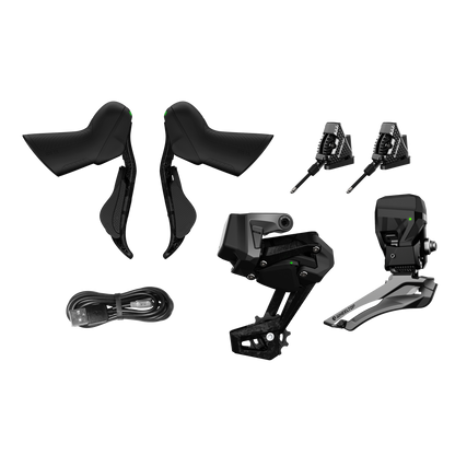 WHEELTOP EDS-TX Wireless Carbon Electronic Shifter/Derailleur (Road Bike) Groupset