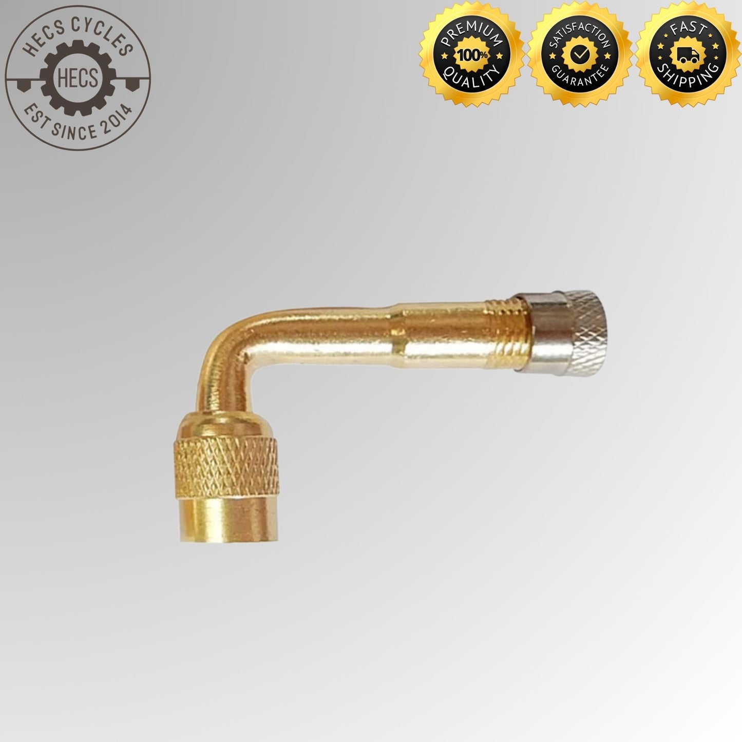 90° Bicycle Presta Valve Adapter Aluminum Right Angle Valve Extender Pump Adapter