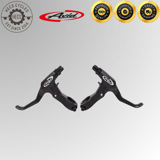 AVID 1 Pair FR5 Aluminum Bicycle Brake Levers 3 Finger MTB Road Bike V-Brake Mechanical Disc Brake