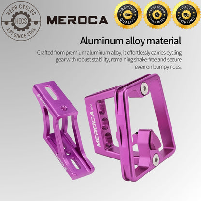Aluminum Alloy Front Carrier Bracket Mount Adapter Raised Bracket Front Bag Holder for Dahon & Brompton Folding Bikes