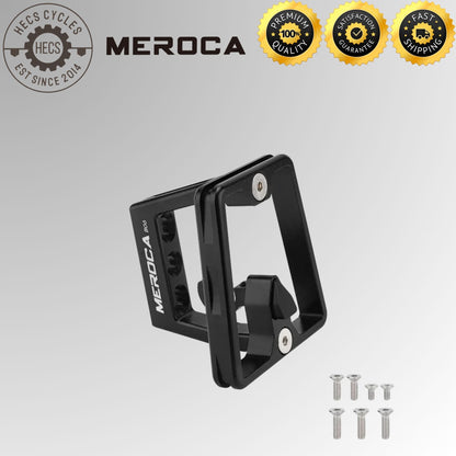 Aluminum Alloy Front Carrier Bracket Mount Adapter Raised Bracket Front Bag Holder for Dahon & Brompton Folding Bikes