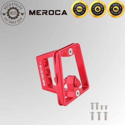 Aluminum Alloy Front Carrier Bracket Mount Adapter Raised Bracket Front Bag Holder for Dahon & Brompton Folding Bikes