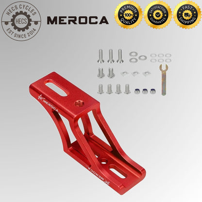 Aluminum Alloy Front Carrier Bracket Mount Adapter Raised Bracket Front Bag Holder for Dahon & Brompton Folding Bikes