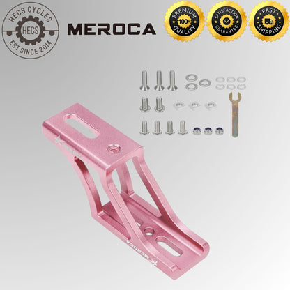 Aluminum Alloy Front Carrier Bracket Mount Adapter Raised Bracket Front Bag Holder for Dahon & Brompton Folding Bikes