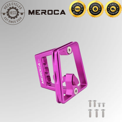 Aluminum Alloy Front Carrier Bracket Mount Adapter Raised Bracket Front Bag Holder for Dahon & Brompton Folding Bikes