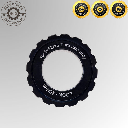 Bicycle Centerlock Lockring and Spacer Disc Brake Rotor Wheel Lockring