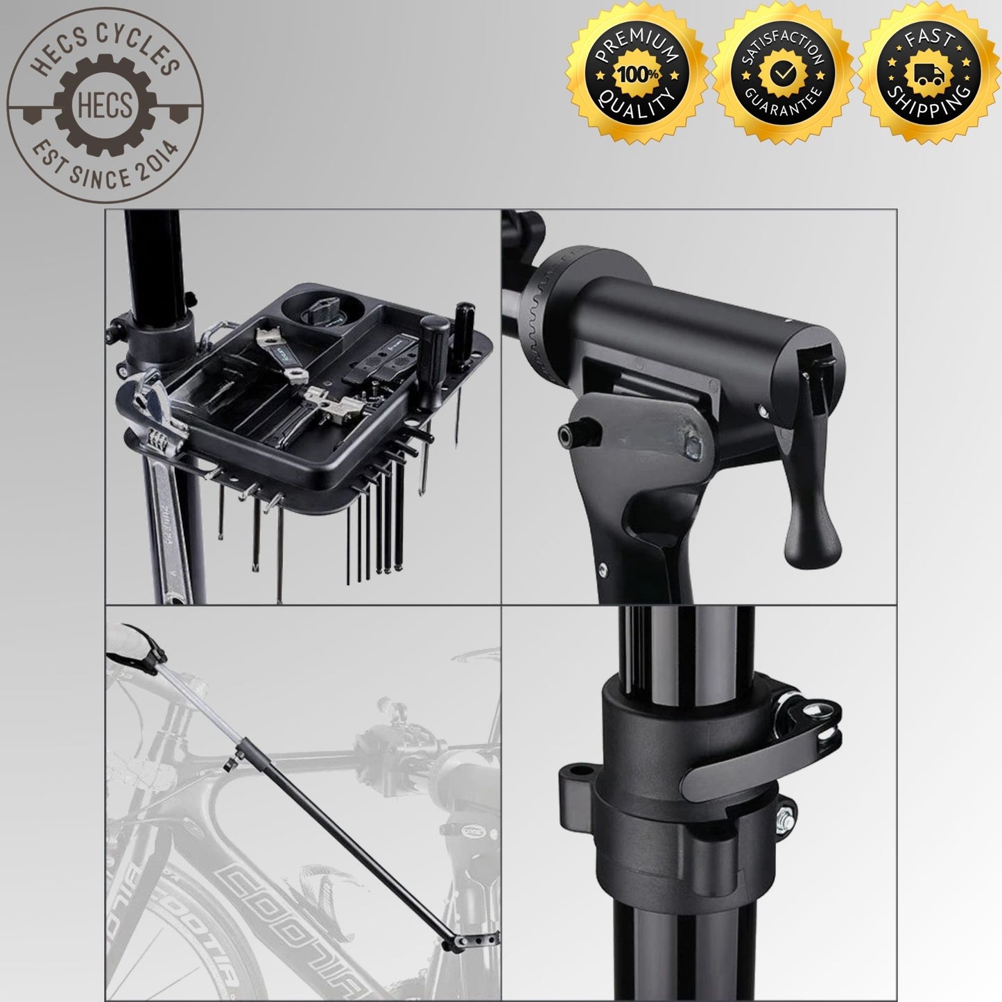 Bicycle Home Repair Stand Adjustable Width for Stable and Secure Support Bicycles