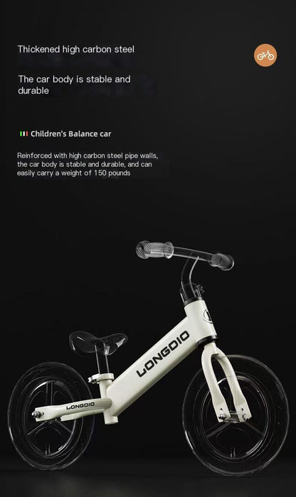 Kids Balance Bike Balancing Scooter Push Bike No Pedal Self-walking Baby Free Accessories Included Children's Balance Bike for Age 1-4