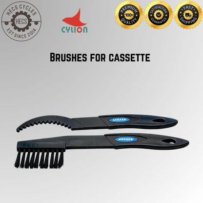 Cylion Bicycle Chain Cleaner Lube 5 Piece Set Bicycle Mountain Bike Road Bike Foldable Bicycle