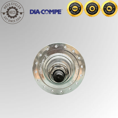 DIA-COMPE Gran Compe II Track Hub Set High Flange Fixed Gear 32 Holes 100/120mm