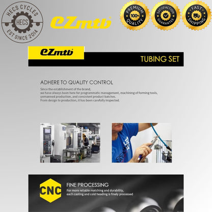 EZmtb Hydraulic Brake Hose Fittings Set Banjo Joint Connectors for Shimano Sram Magura Hope Formula