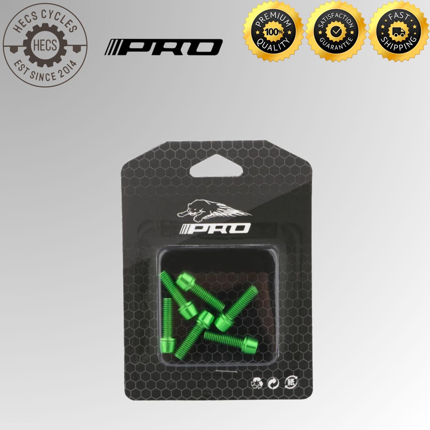 IIIPRO M5x18mm Bicycle Stem Bolts Set (6pcs) – Many Colours Stainless Steel Bike Handlebar Riser Screws