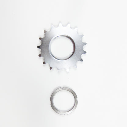 Fixed Gear Bicycle Cogs Hub Locking 1 Speed Fixie Bike Threaded Lock Rings 13T 14T 15T 16T 17T