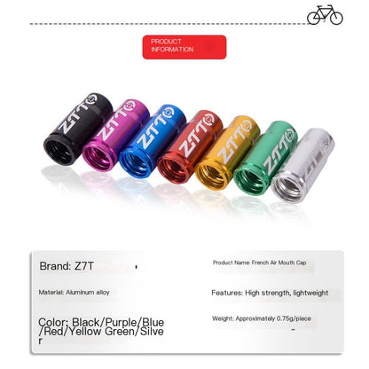 ZTTO 2 Piece MTB Road Bike Presta and Schrade Valve Caps For F/V A/V Bicycle Tire Inner Tube Tyre Dustproof Cover Bicycle Parts