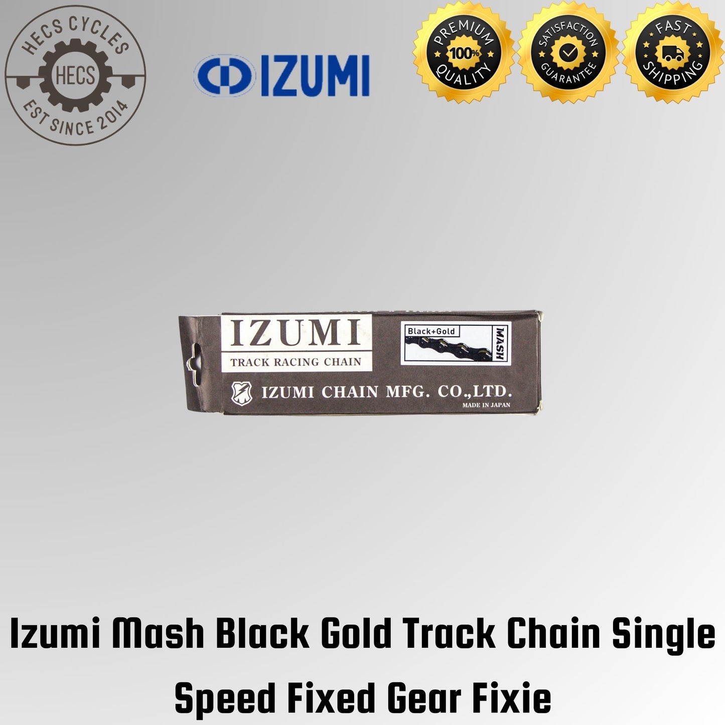 IZUMI X MASH JET BLACK CHAIN SERIES