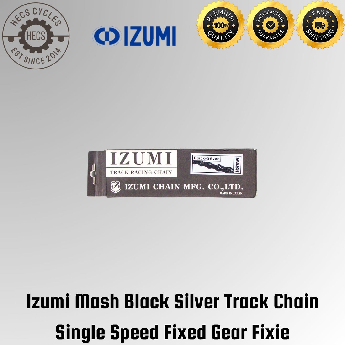 IZUMI X MASH JET BLACK CHAIN SERIES