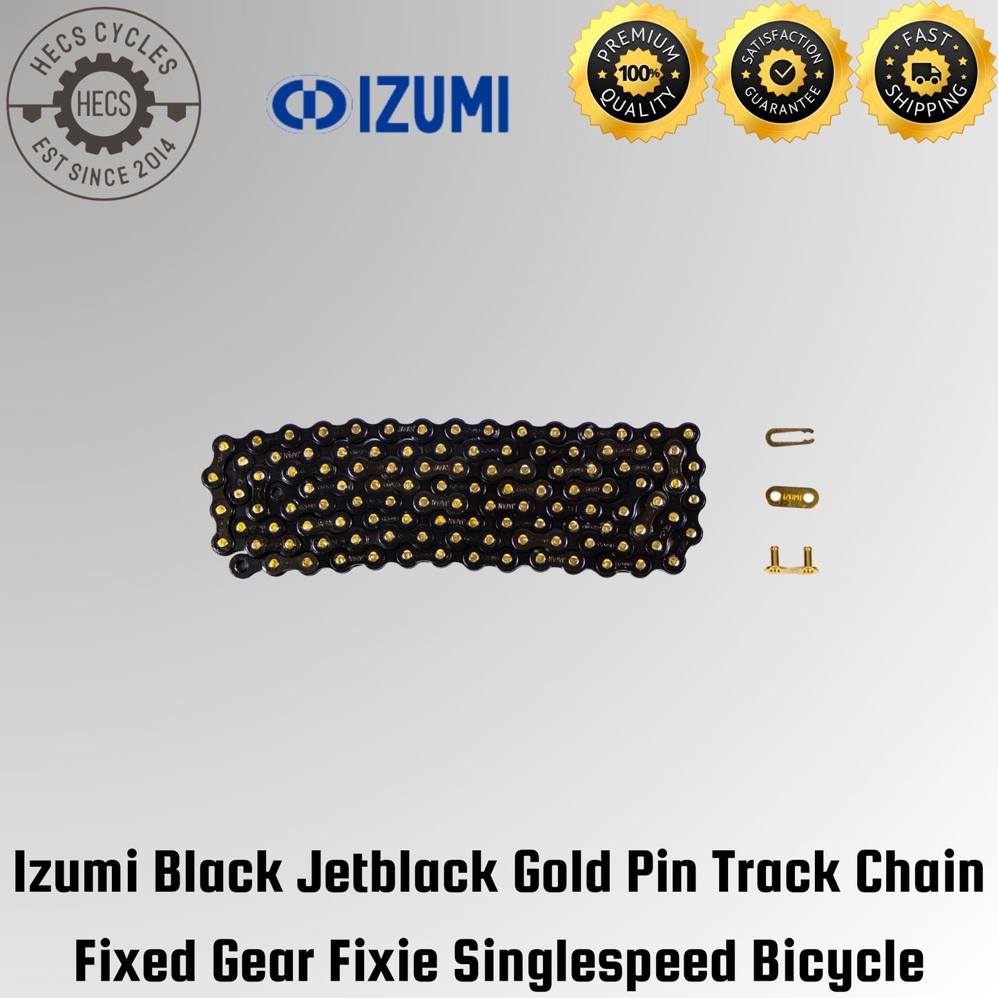 Izumi Jetblack Track Fixed Gear Fixie Single Speed Chain