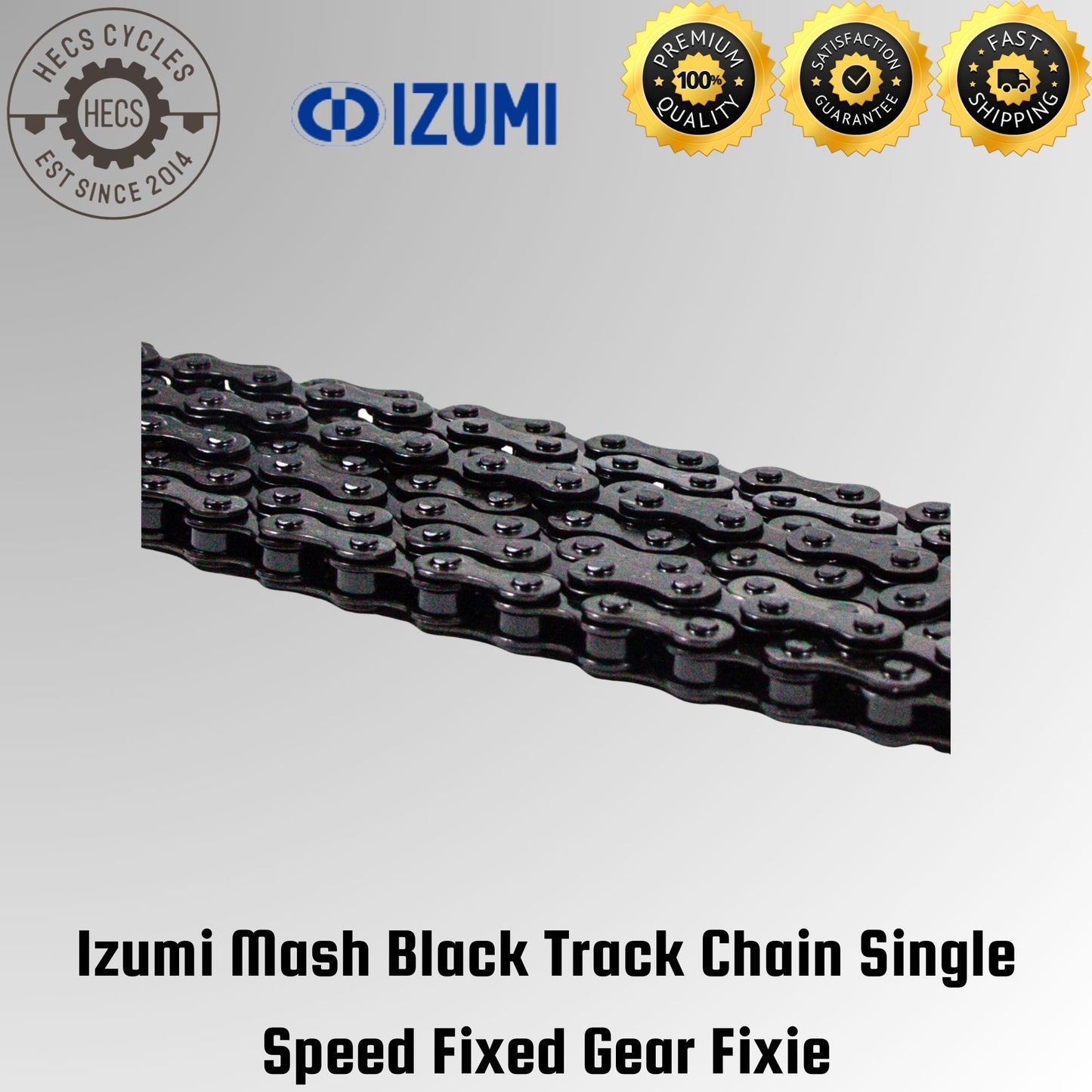 Izumi Chain Track Fixed Gear Fixie Single Speed Chain Made In Japan