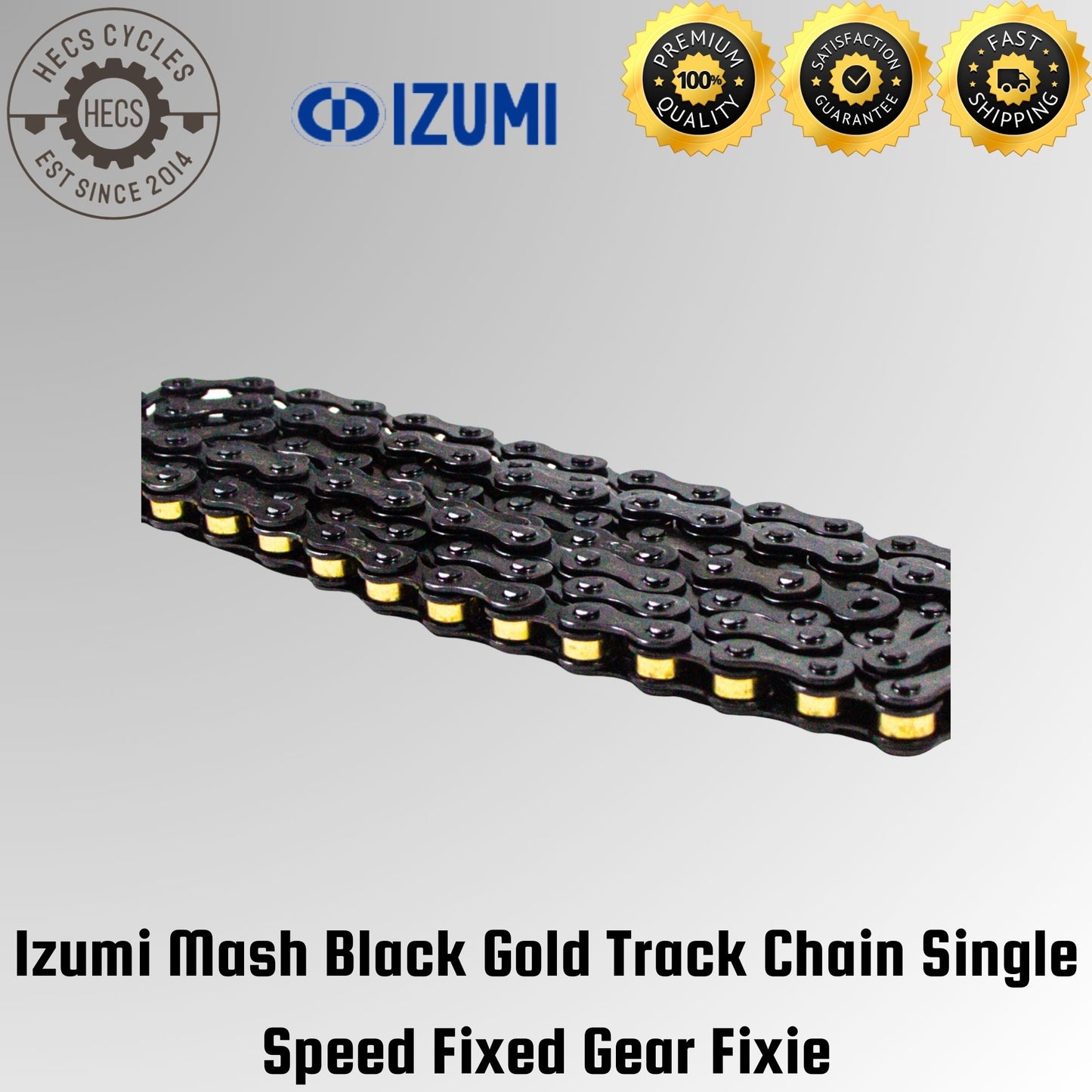 Izumi Chain Track Fixed Gear Fixie Single Speed Chain Made In Japan