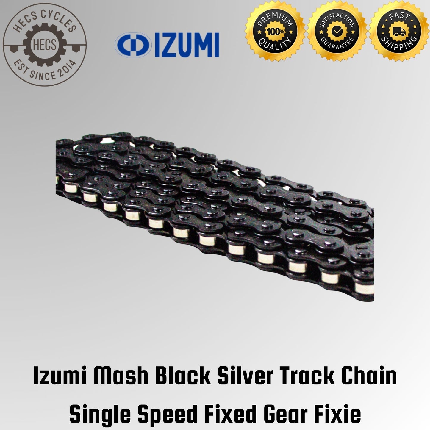 Izumi Chain Track Fixed Gear Fixie Single Speed Chain Made In Japan