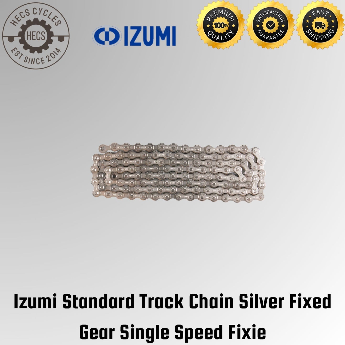 Izumi Chain Track Fixed Gear Fixie Single Speed Chain Made In Japan