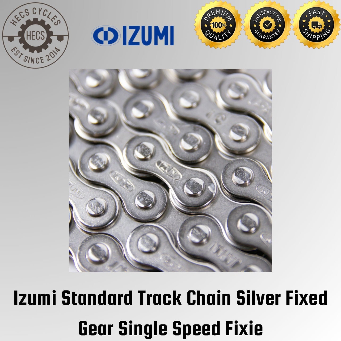 Izumi Chain Track Fixed Gear Fixie Single Speed Chain Made In Japan