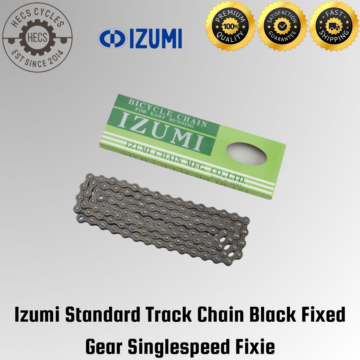 Izumi Chain Track Fixed Gear Fixie Single Speed Chain Made In Japan
