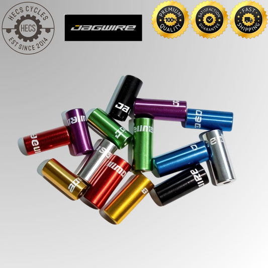 Jagwire Bicycle Aluminium Housing End Caps For Shifter Brake Housing