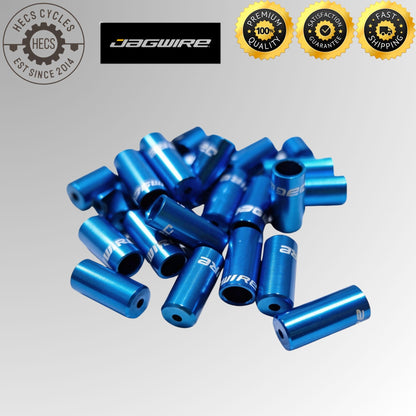 Jagwire Bicycle Aluminium Housing End Caps For Shifter Brake Housing