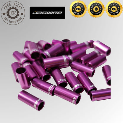Jagwire Bicycle Aluminium Housing End Caps For Shifter Brake Housing