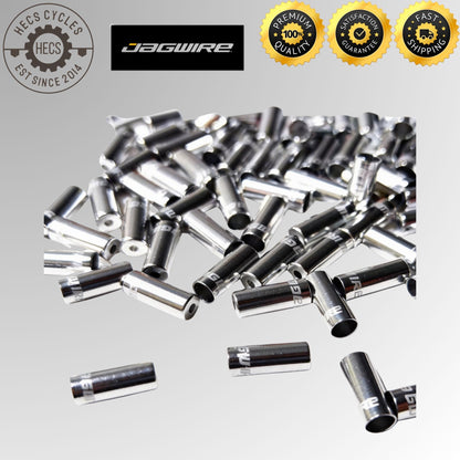 Jagwire Bicycle Aluminium Housing End Caps For Shifter Brake Housing