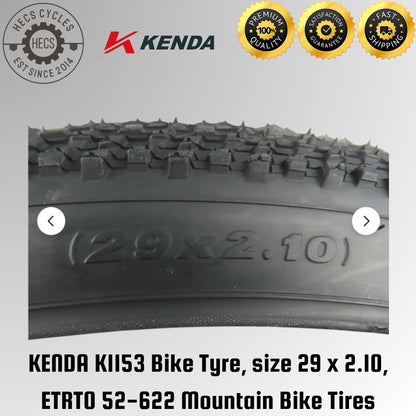 KENDA K1153 Bike Tyre, size 29 x 2.10, ETRTO 52-622 Mountain Bike Tires