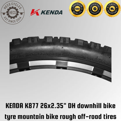 KENDA K877 26x2.35" DH downhill bike tyre mountain bike rough off-road tires