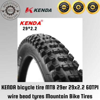 KENDA Nevegal 29er 29x2.2 60TPI wire bead tyres Mountain Bike MTB Tires
