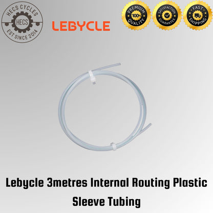 Lebycle 3metres Internal Routing Plastic Sleeve Tubing