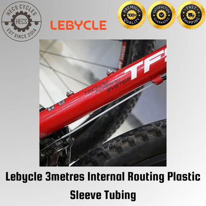 Lebycle 3metres Internal Routing Plastic Sleeve Tubing