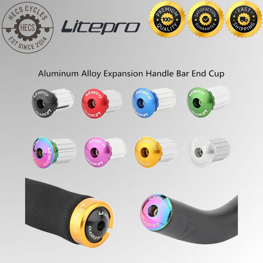 Litepro Handlebar Grip Plugs Bar End Plug Cap Expansion