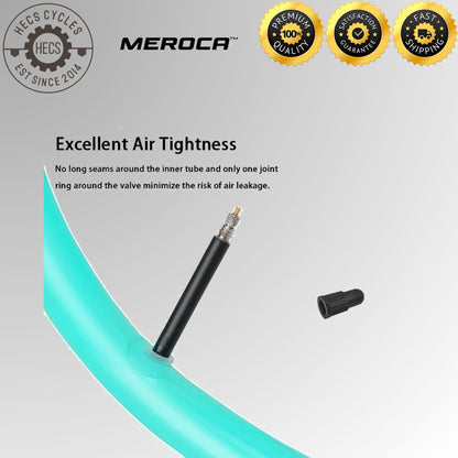MEROCA Ultralight TPU Folding Bike Inner Tube 349/406/451 Presta Valve 45mm/65mm Portable Bicycle Tube