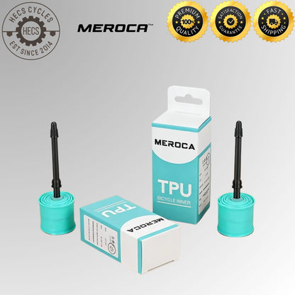 MEROCA Ultralight TPU Folding Bike Inner Tube 349/406/451 Presta Valve 45mm/65mm Portable Bicycle Tube