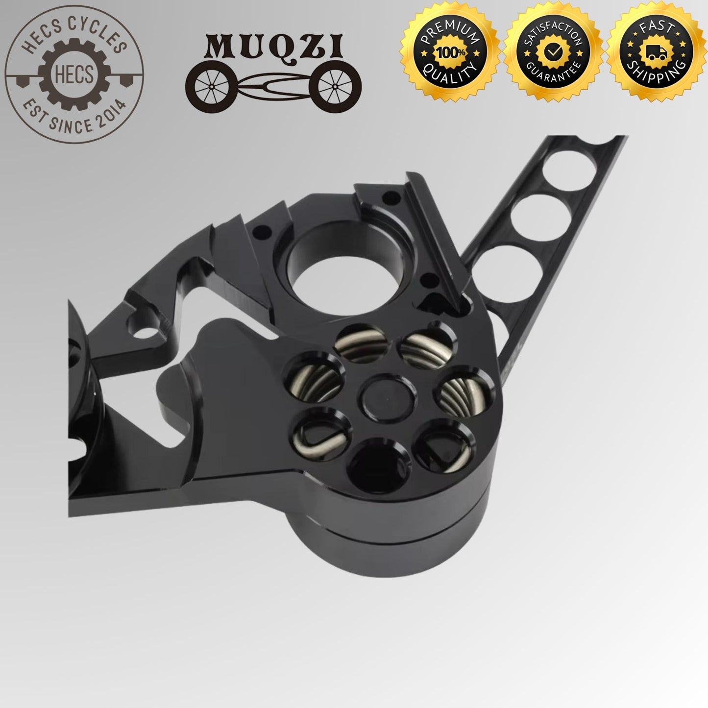 MUQZI Aluminium Folding Bike Chain Tensioner Rear Derailleur Guide for Brompton 2 3 6 Speed
