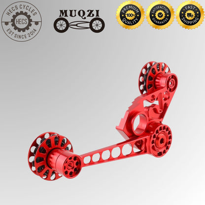 MUQZI Aluminium Folding Bike Chain Tensioner Rear Derailleur Guide for Brompton 2 3 6 Speed