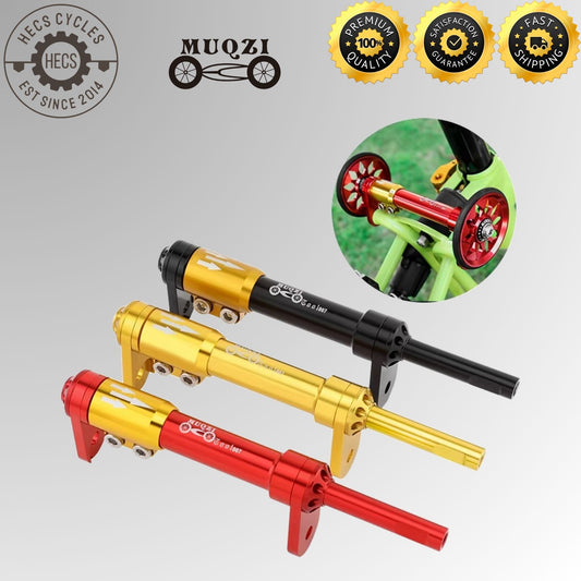 MUQZI Easy Wheels Extension Rod Expandable Lever for Brompton Folding Bikes
